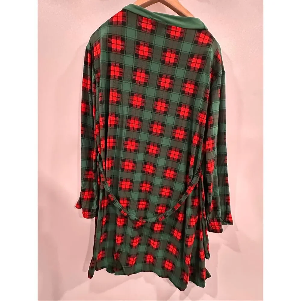 PJ Robe Set - Green/red - Picture 8 of 8